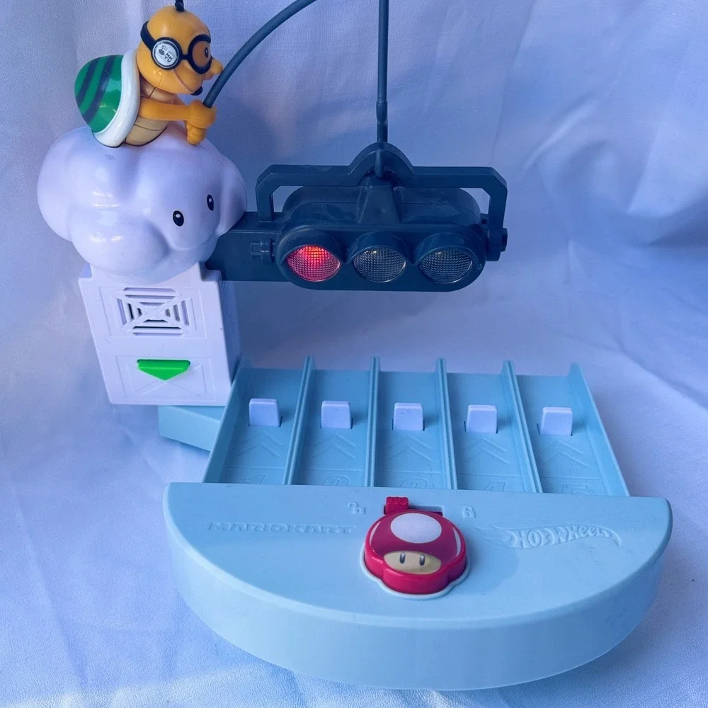 HOT‎ WHEELS SUPER MARIO KART RAINBOW ROAD REPLACEMENT PARTS STARTING LINE GATE